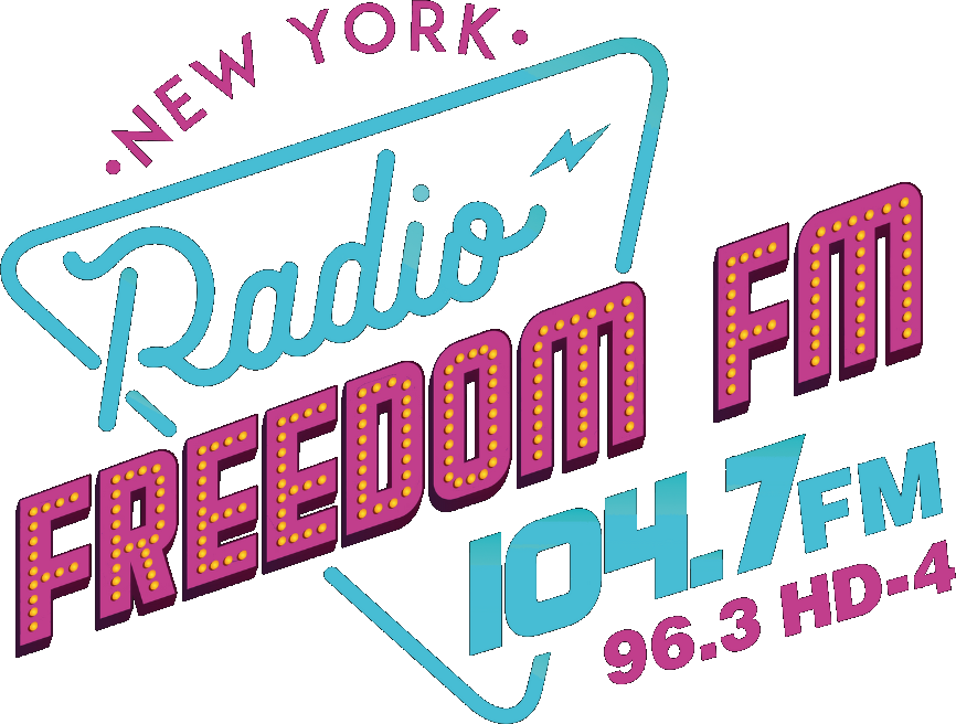 Freedom FM 104.7 FM logo